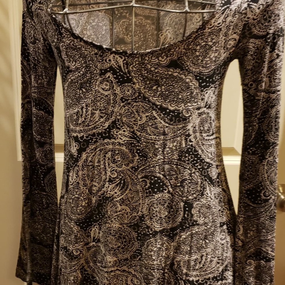 Gypsy Warrior Print Tunic style Top[